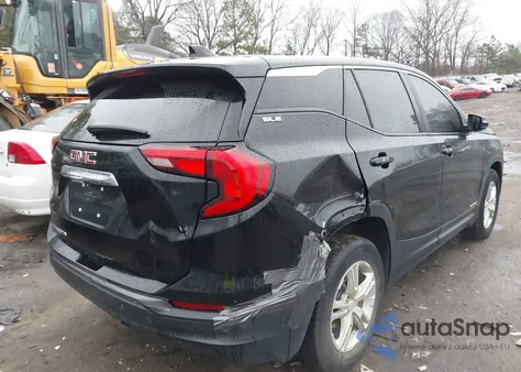 2021 GMC Terrain Fwd Sle z USA, uszkodzony, nr VIN 3GKALMEV7ML362153